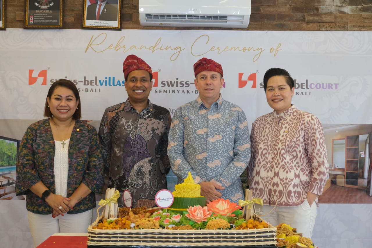 The launch of Kamarkoe Hotel Seminyak, D'sawah Villa Umalas, and The Sunset Mansion as part of the Swiss-Belhotel International brand portfolio starting 15 April 2025.