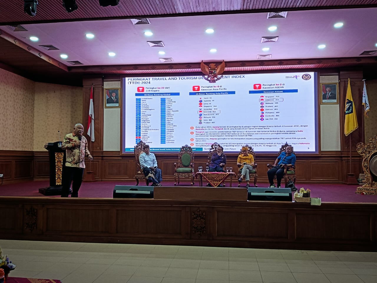 Diskusi Nasional tentang Pariwisata Berkualitas yang diselenggarakan di Bali pada 20 Mei 2025 dengan narasumber berkompeten membahas tantangan dan solusi pengembangan pariwisata berkelanjutan.