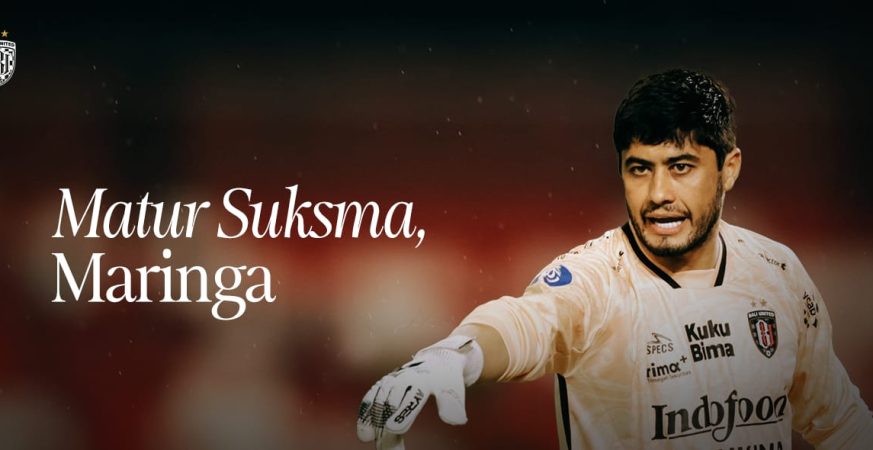 Adilson Maringa perpisahan dengan Bali United setelah kemenangan melawan Persebaya Surabaya.