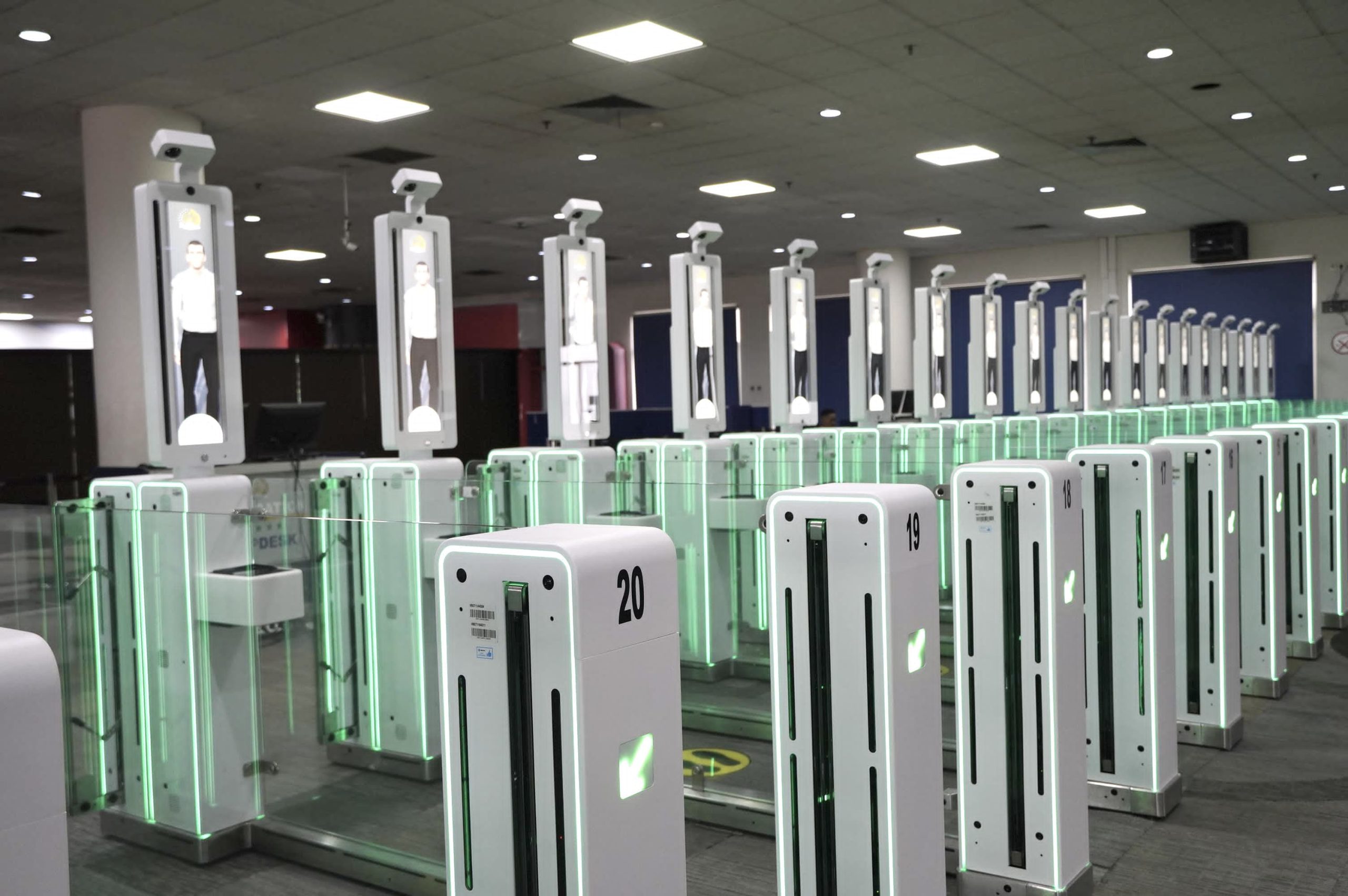 Peresmian autogate oleh Menteri Imigrasi di Bandara Kualanamu, Medan.