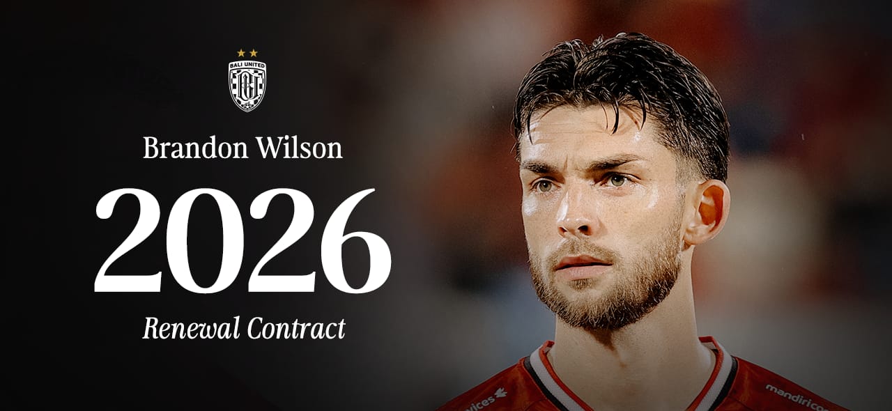 Brandon Wilson perpanjang kontrak bersama Bali United untuk musim baru