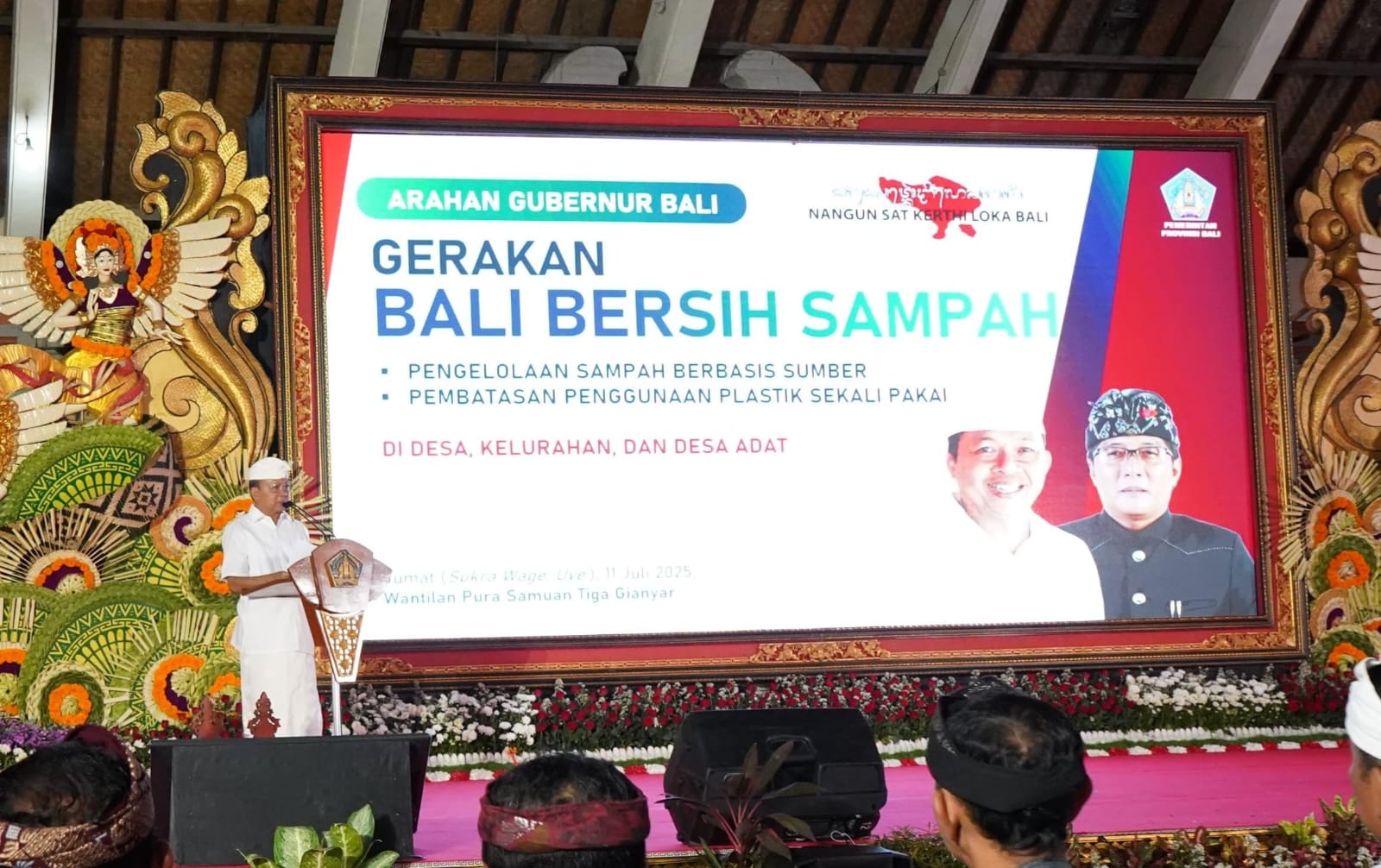 Gubernur Koster tegaskan komitmen pengelolaan sampah Bali berbasis sumber.