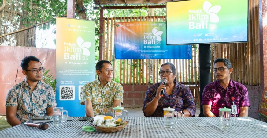 Pemimpin daerah dan nasional menghadiri Pekan Iklim Bali 2025 di Denpasar untuk kolaborasi aksi iklim berkelanjutan.
