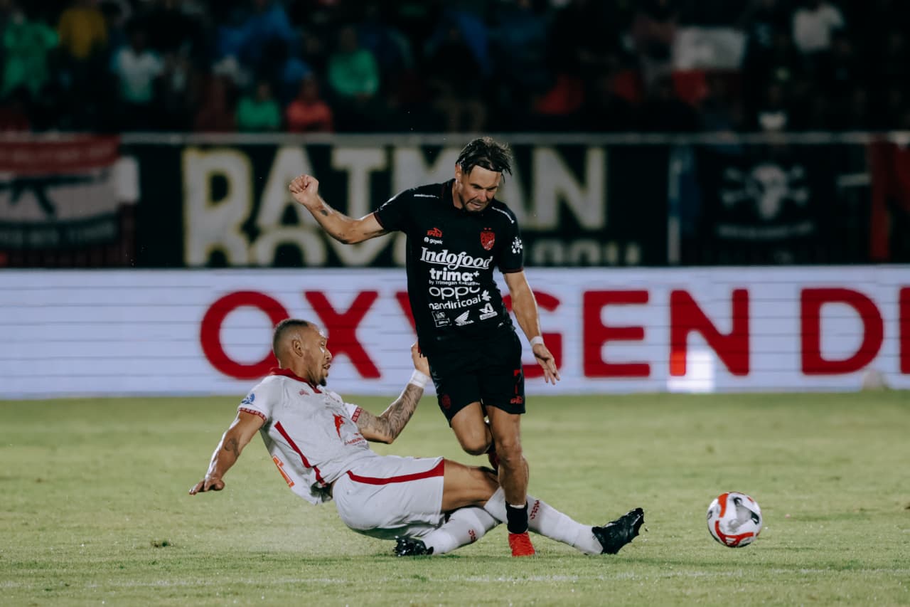Thijmen Goppel terpilih sebagai pemain terbaik setelah cetak dua gol untuk Bali United di BRI Super League.