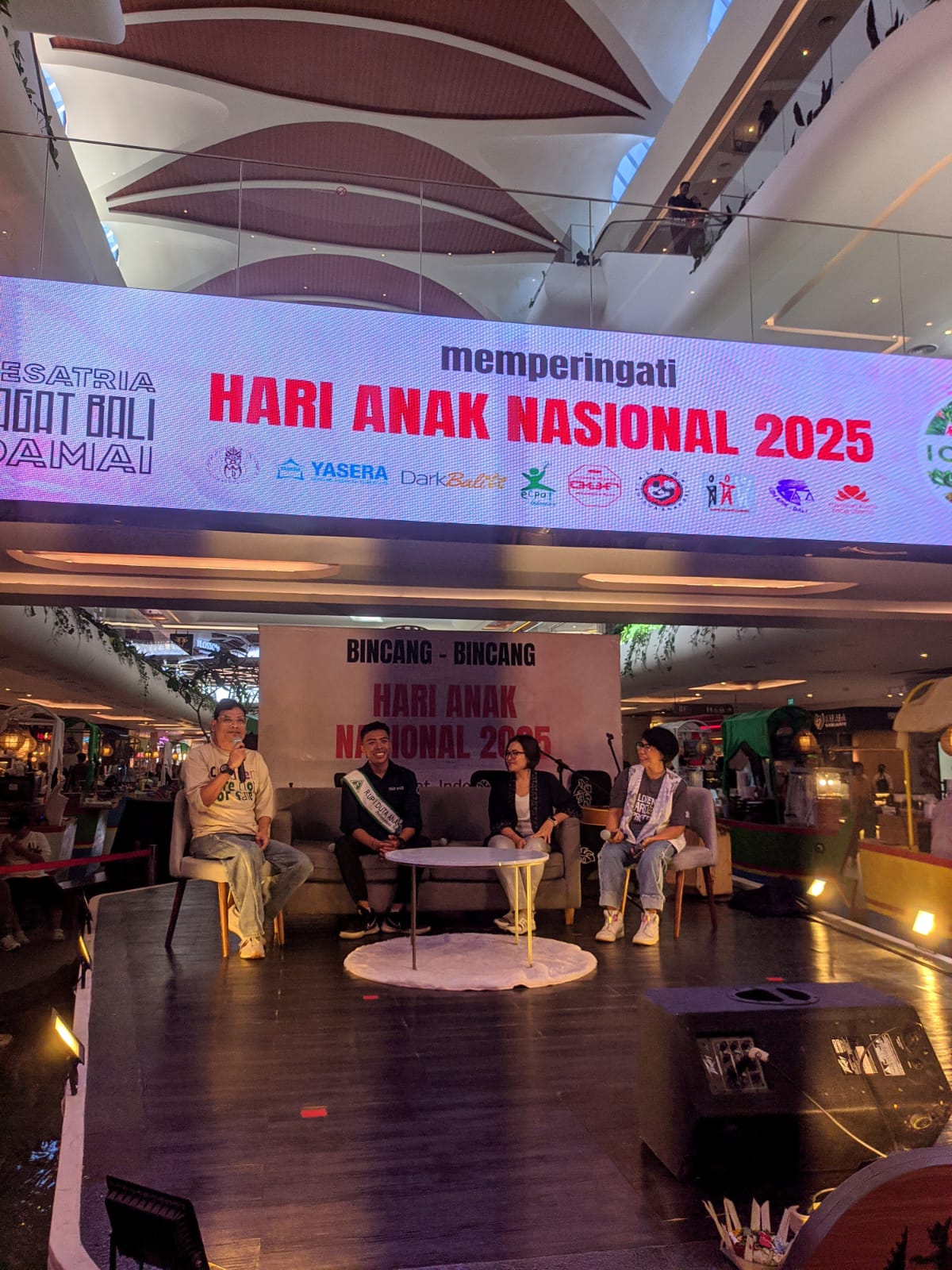 JAGAT Bali peringati Hari Anak Nasional 2025 di Sanur dengan kampanye perlindungan anak.