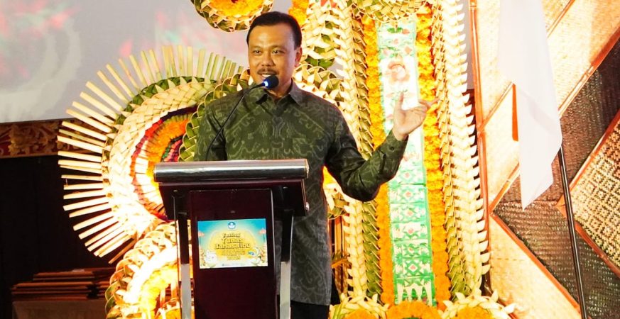 Sekda Bali Dewa Made Indra ajak generasi muda lestarikan bahasa daerah melalui Festival Tunas Bahasa Ibu 2025.
