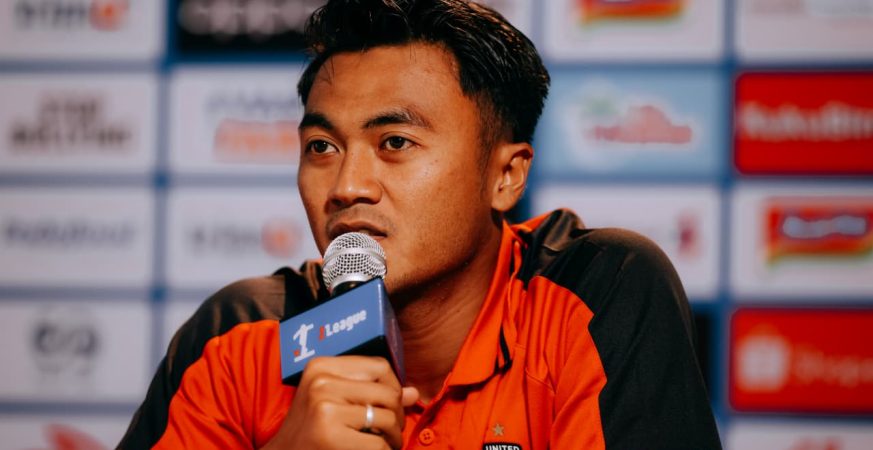 Bek sayap Bali United FC, Rizky Dwi Febrianto.